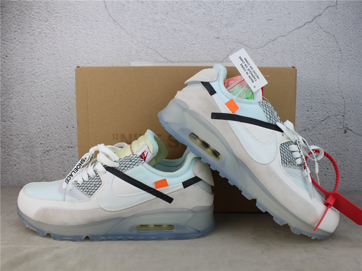 Off-White x Air Max 90 The Ten AA7293 100